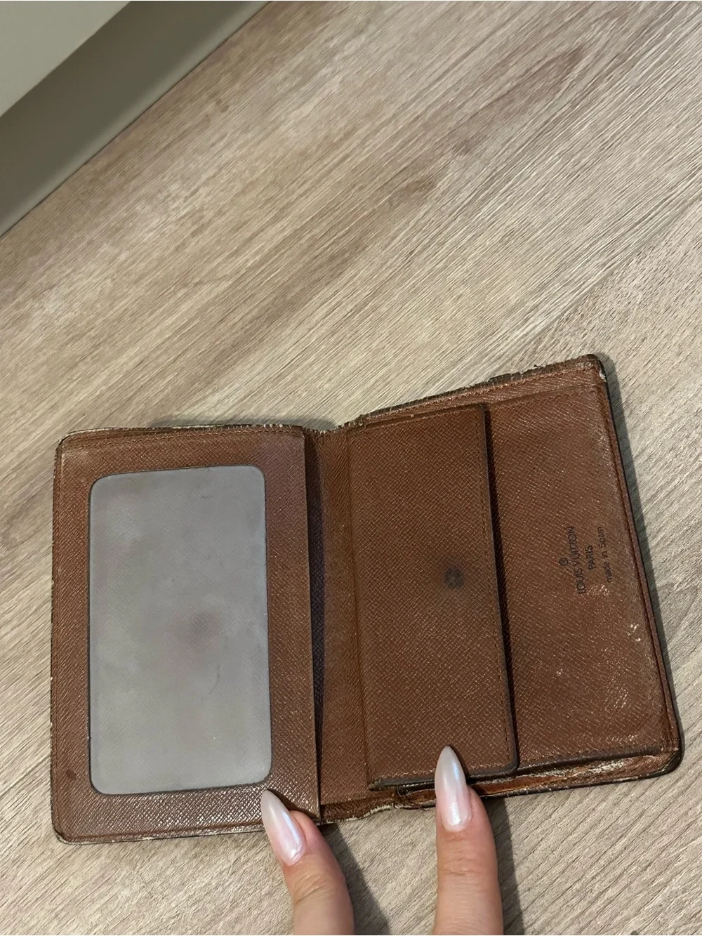 Louis Vuitton Monogram Brown Card Holder Wallet